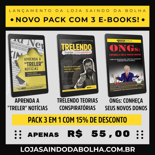 Pack 3 Em 1 E-books SDB